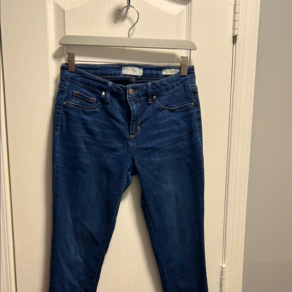 Jessica Simpson Blue Skinny Jeans Classic Fit
